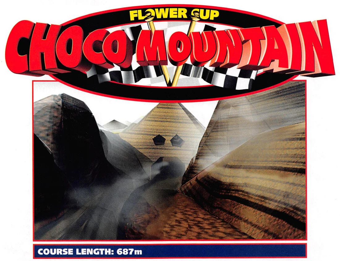 Original course artwork for Choco Mountain