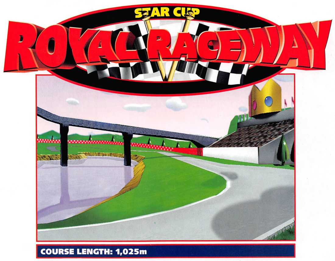 Original course artwork for Royal Raceway